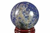 Polished Sodalite Sphere #161350-1